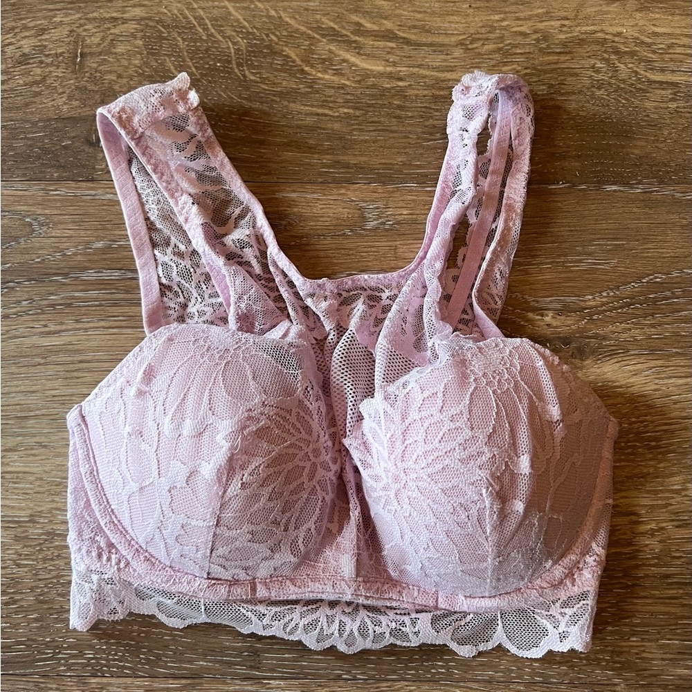 Victoria’s secret PINK purple lace bralette